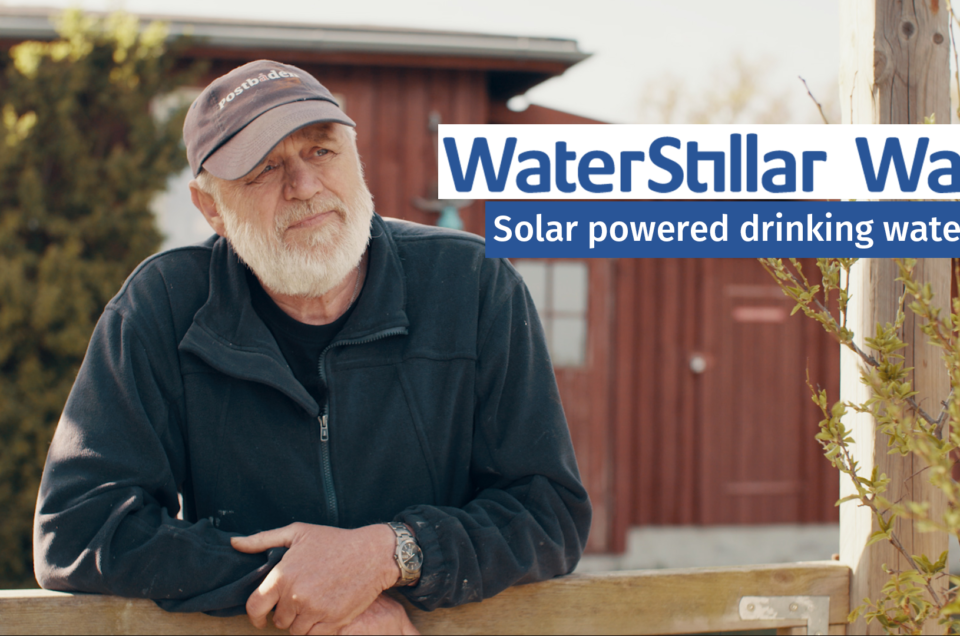 Solar powered drinking water